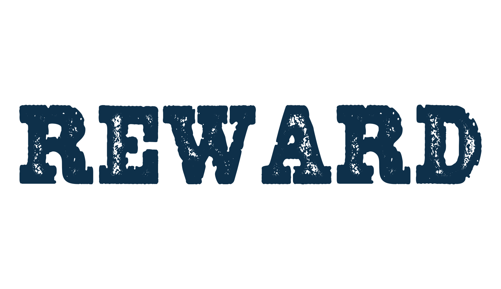 Reward, fancy western decorative font preview
