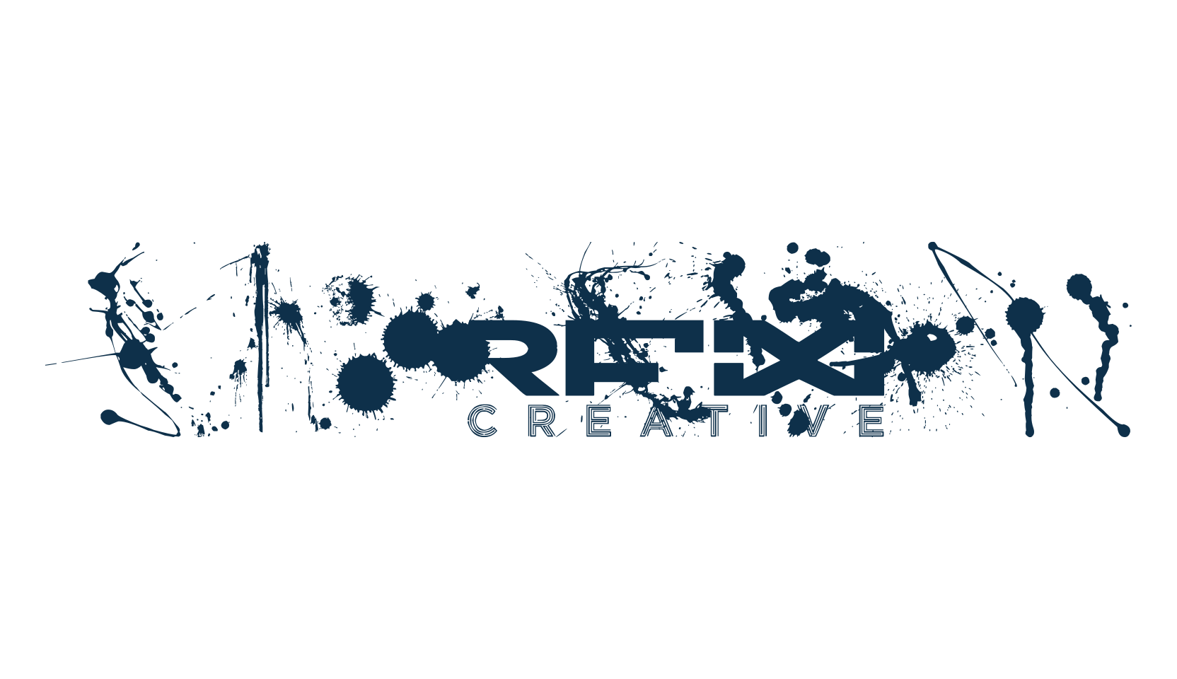 RFX Splatz, fancy decorative font preview