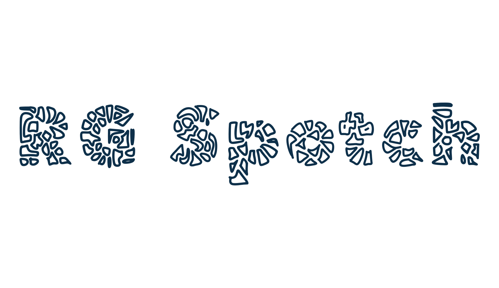 RG Spotch, decorative font preview