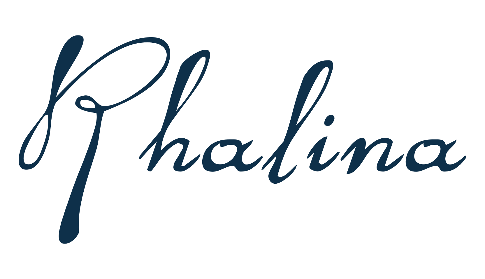 Rhalina, calligraphy font preview