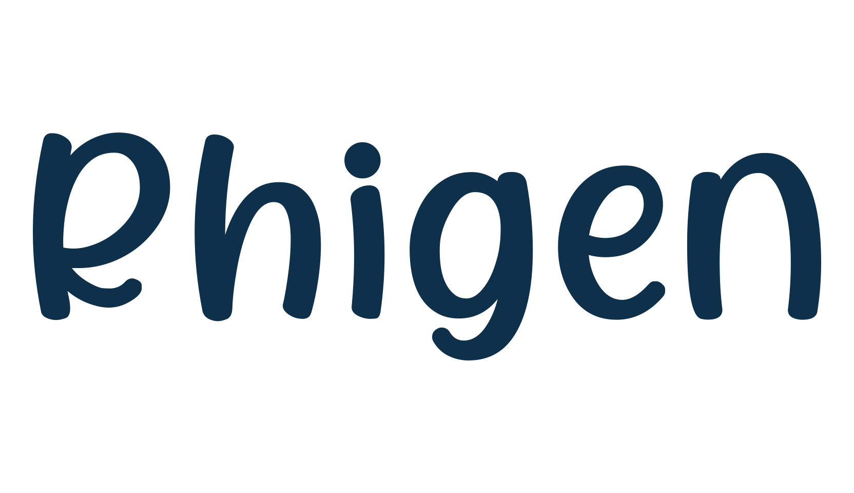 Rhigen, script handwritten fancy decorative calligraphy font preview