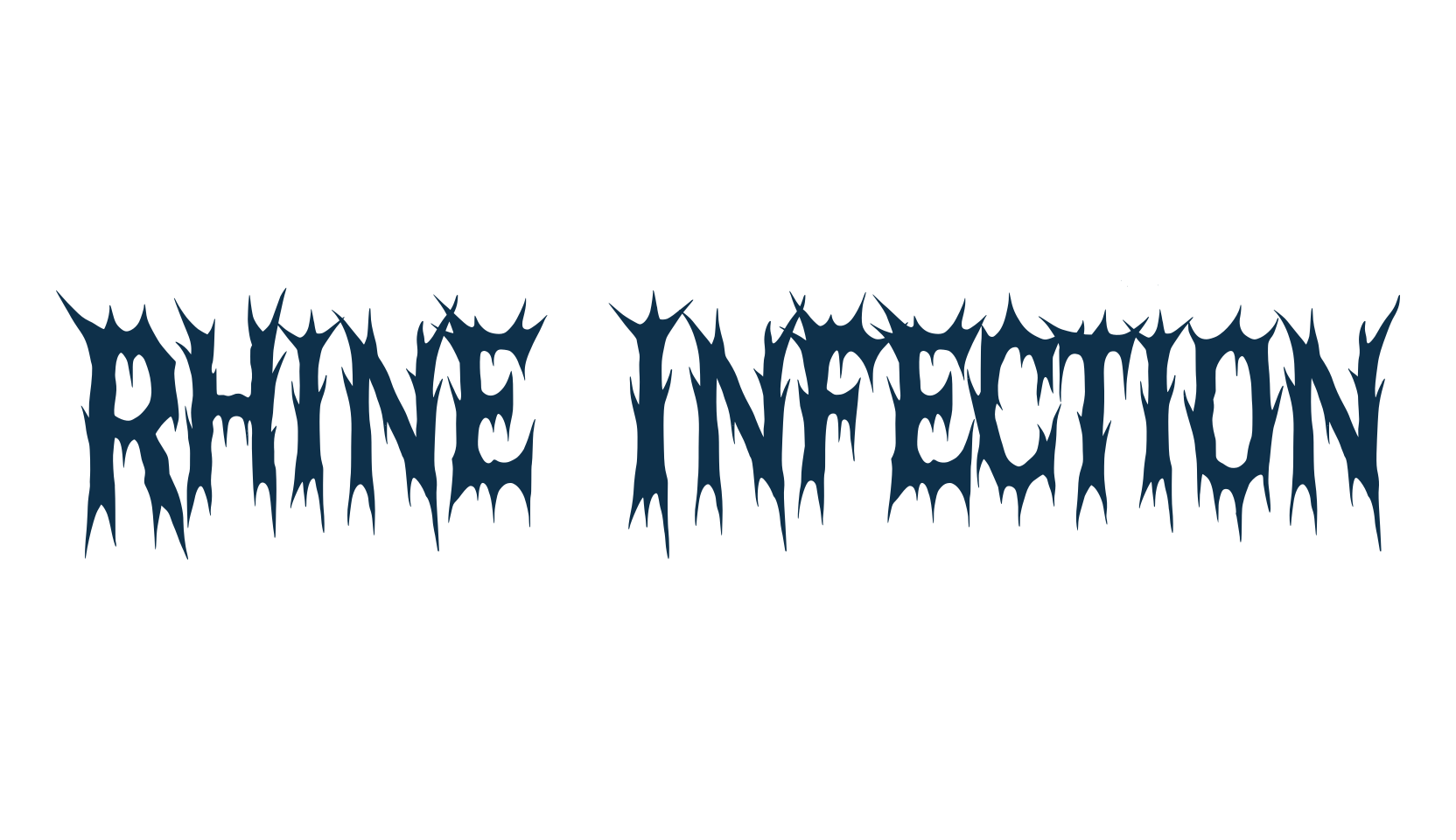 Rhine Infection, gothic modern font preview