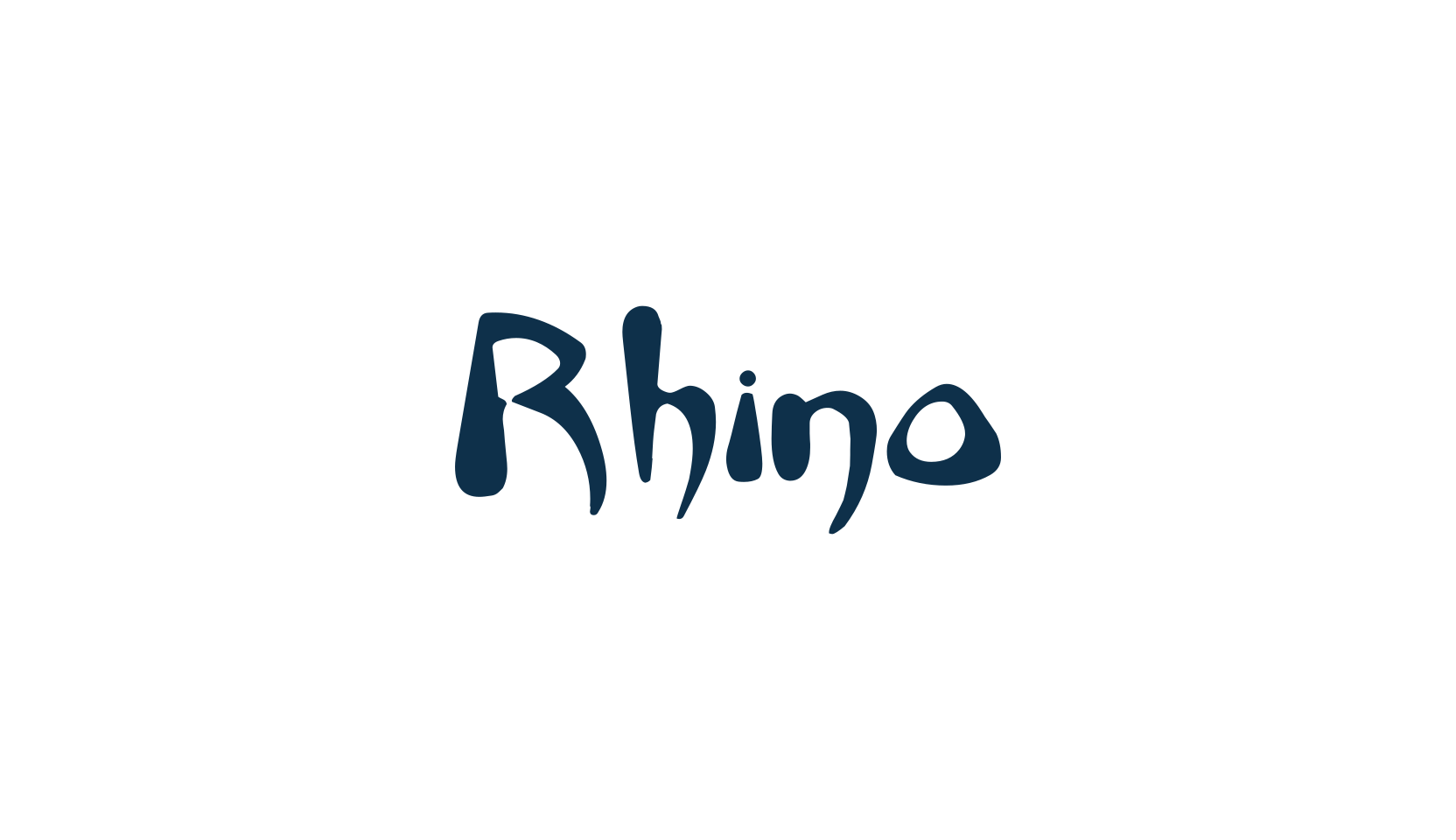 Rhino, cartoon font preview