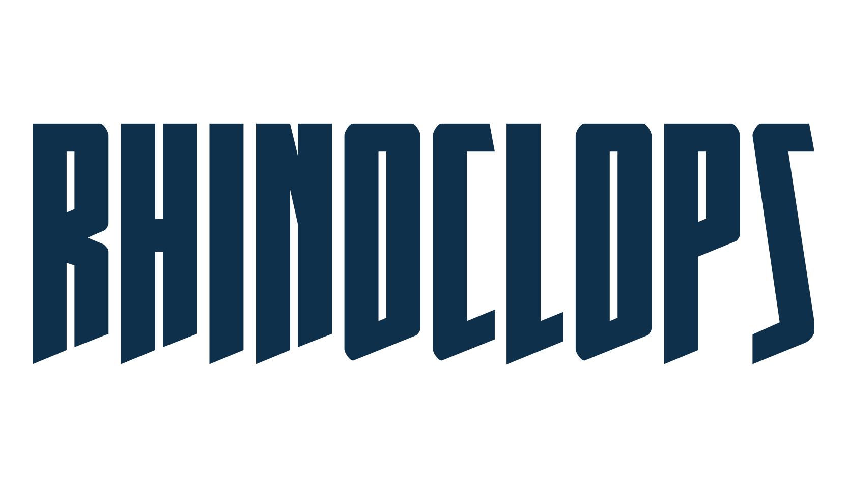 Rhinoclops, gothic modern font preview
