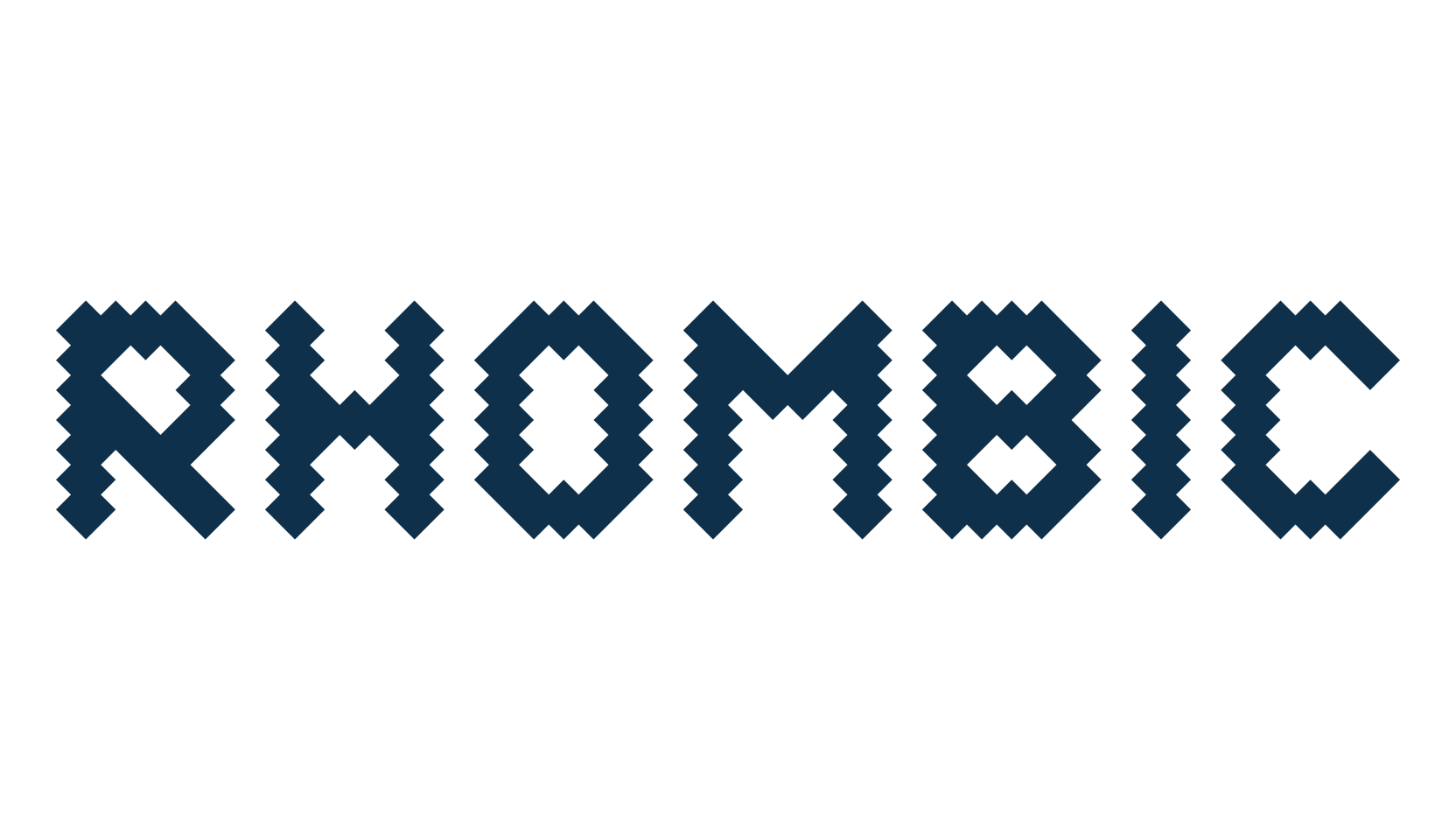 Rhombic, fancy various decorative font preview