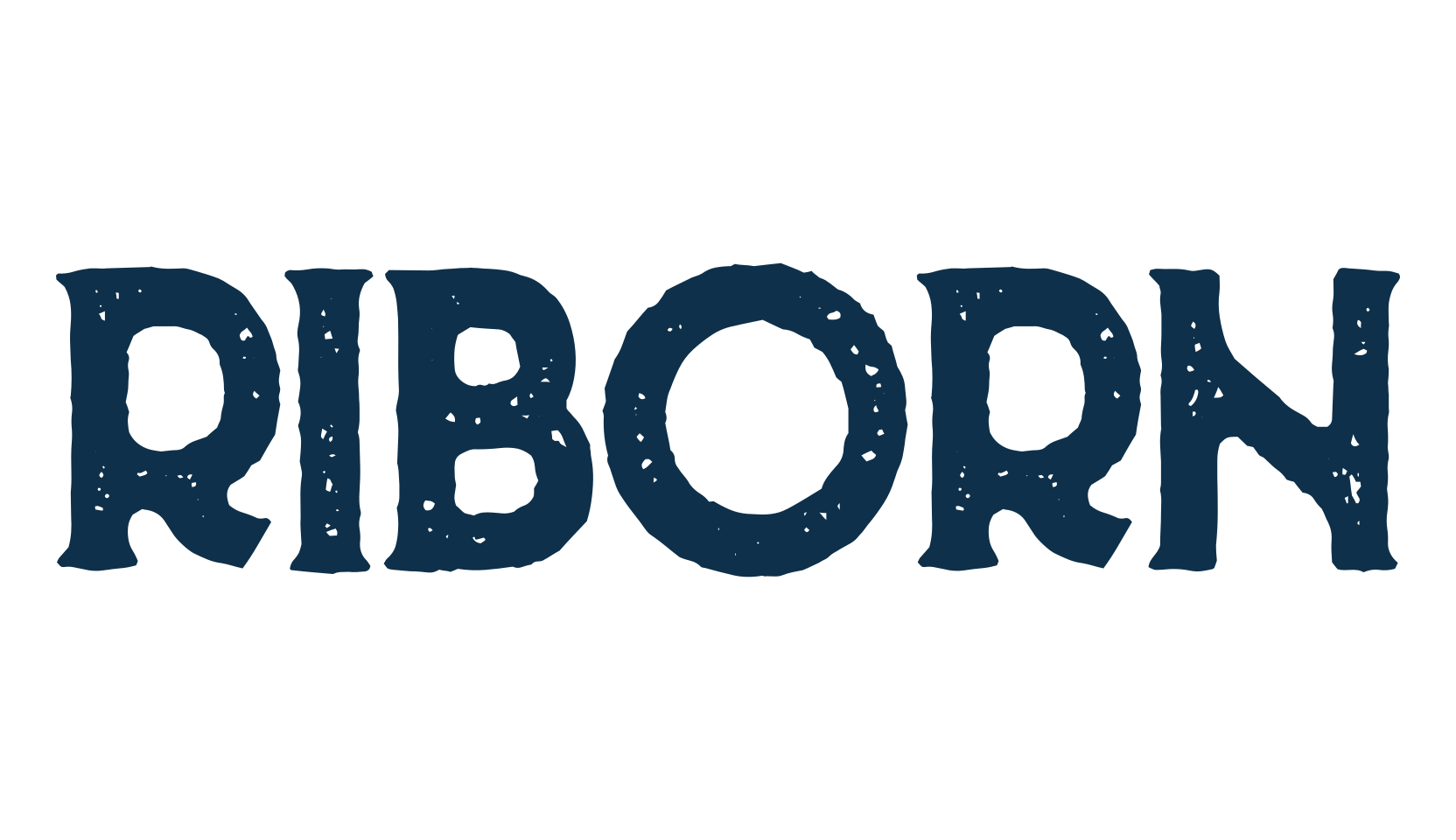Riborn, fancy retro decorative font preview