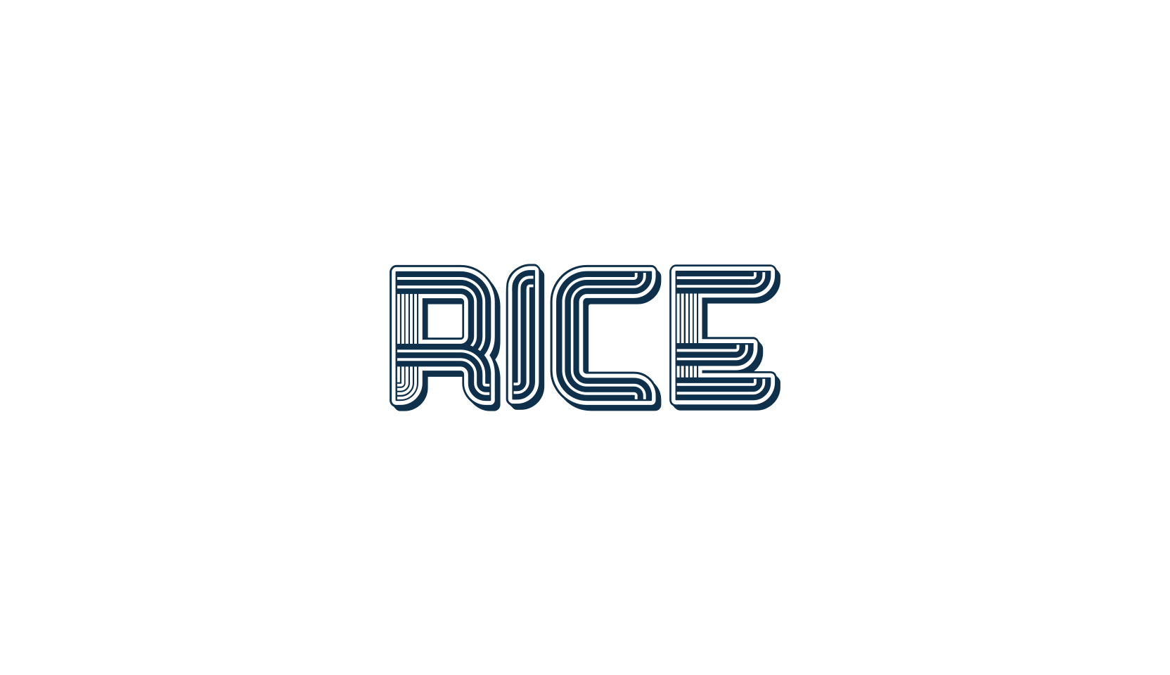 Rice, fancy various decorative font preview