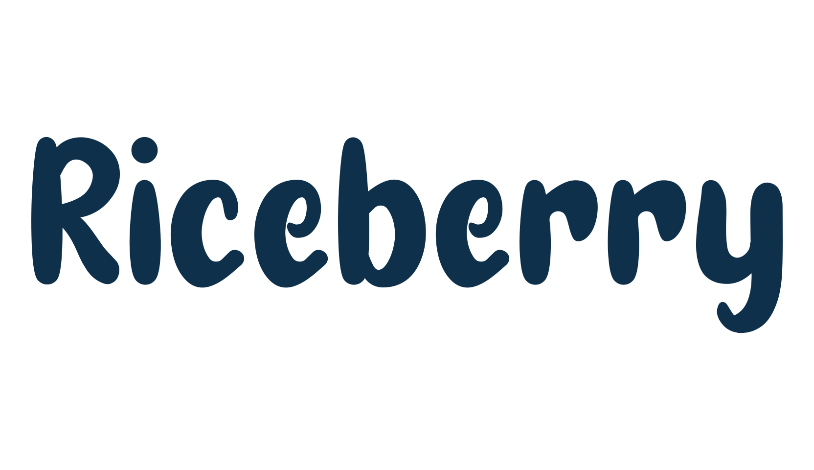 Riceberry, fancy various decorative script calligraphy font preview