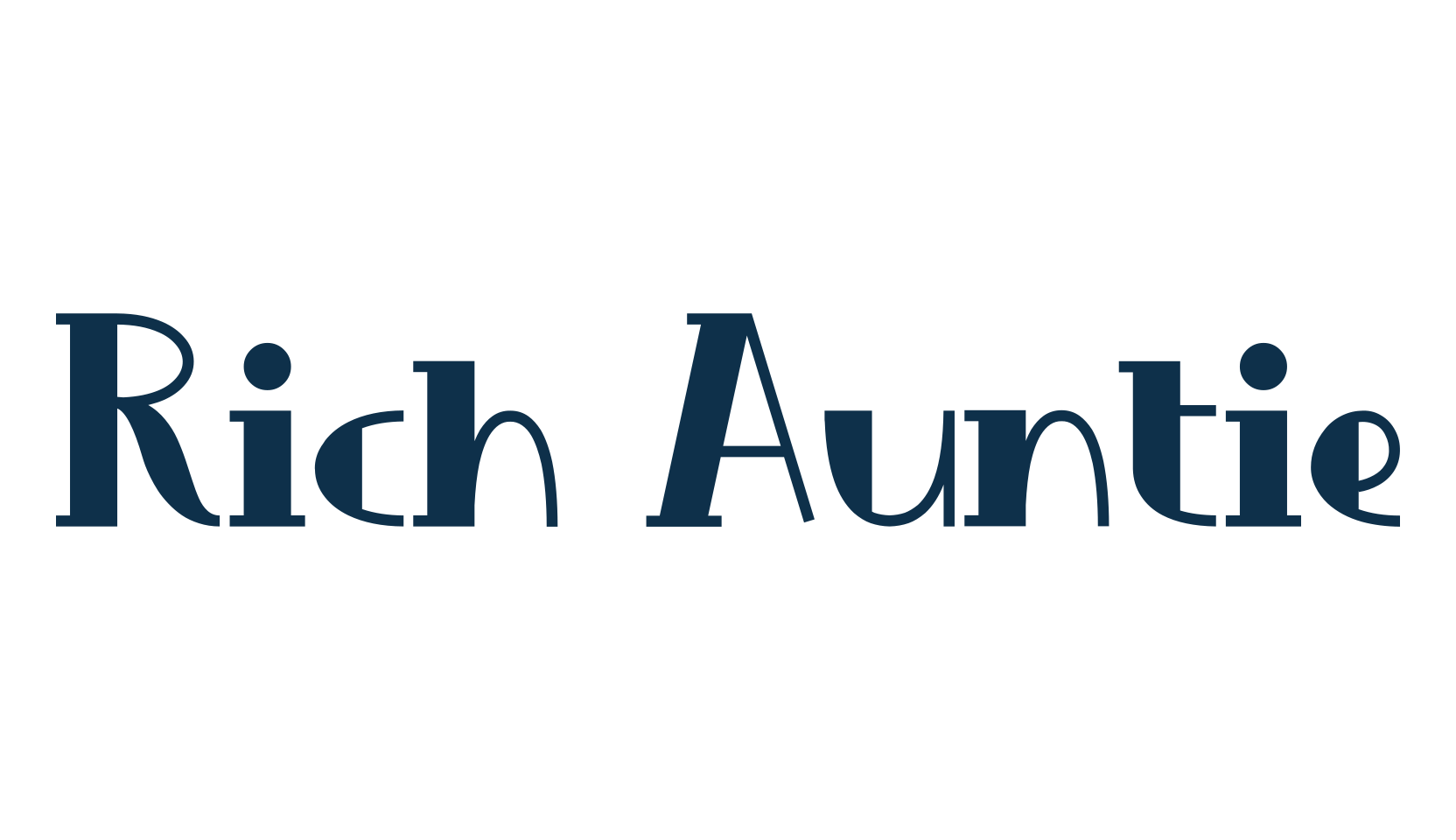 Rich Auntie, various font preview