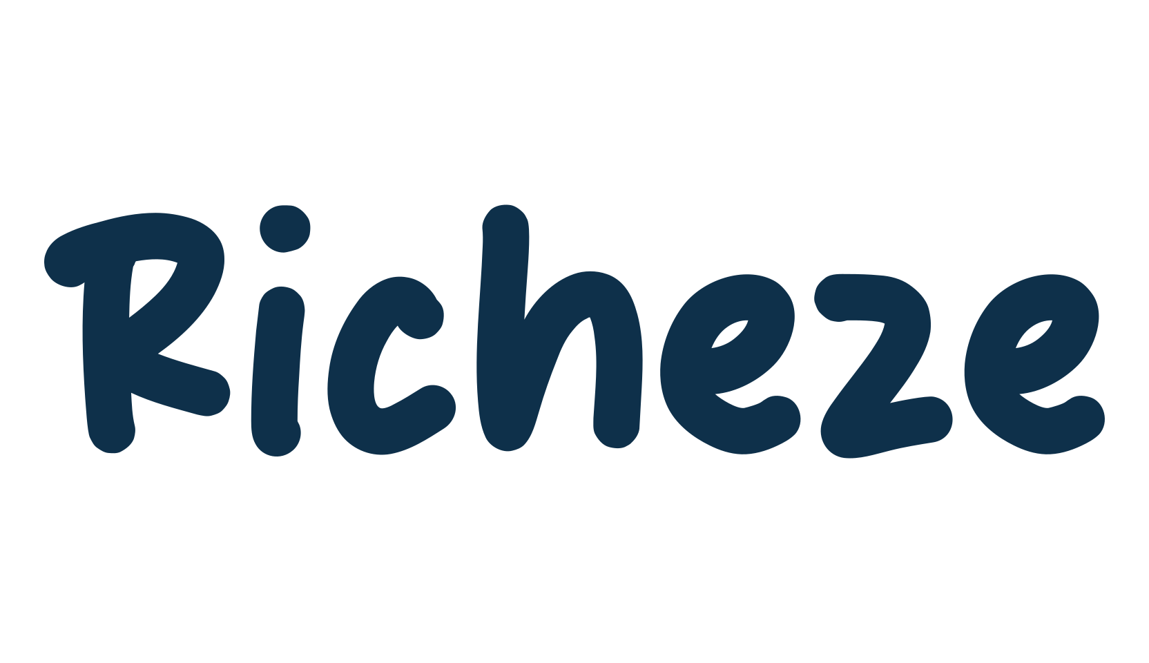Richeze, handwriting font preview