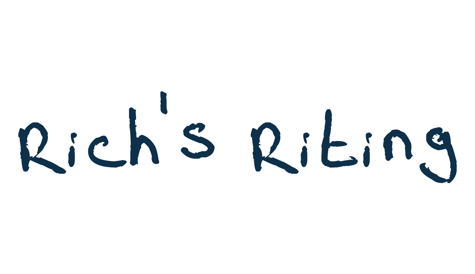 Rich's Riting, script handwritten fancy decorative calligraphy font preview