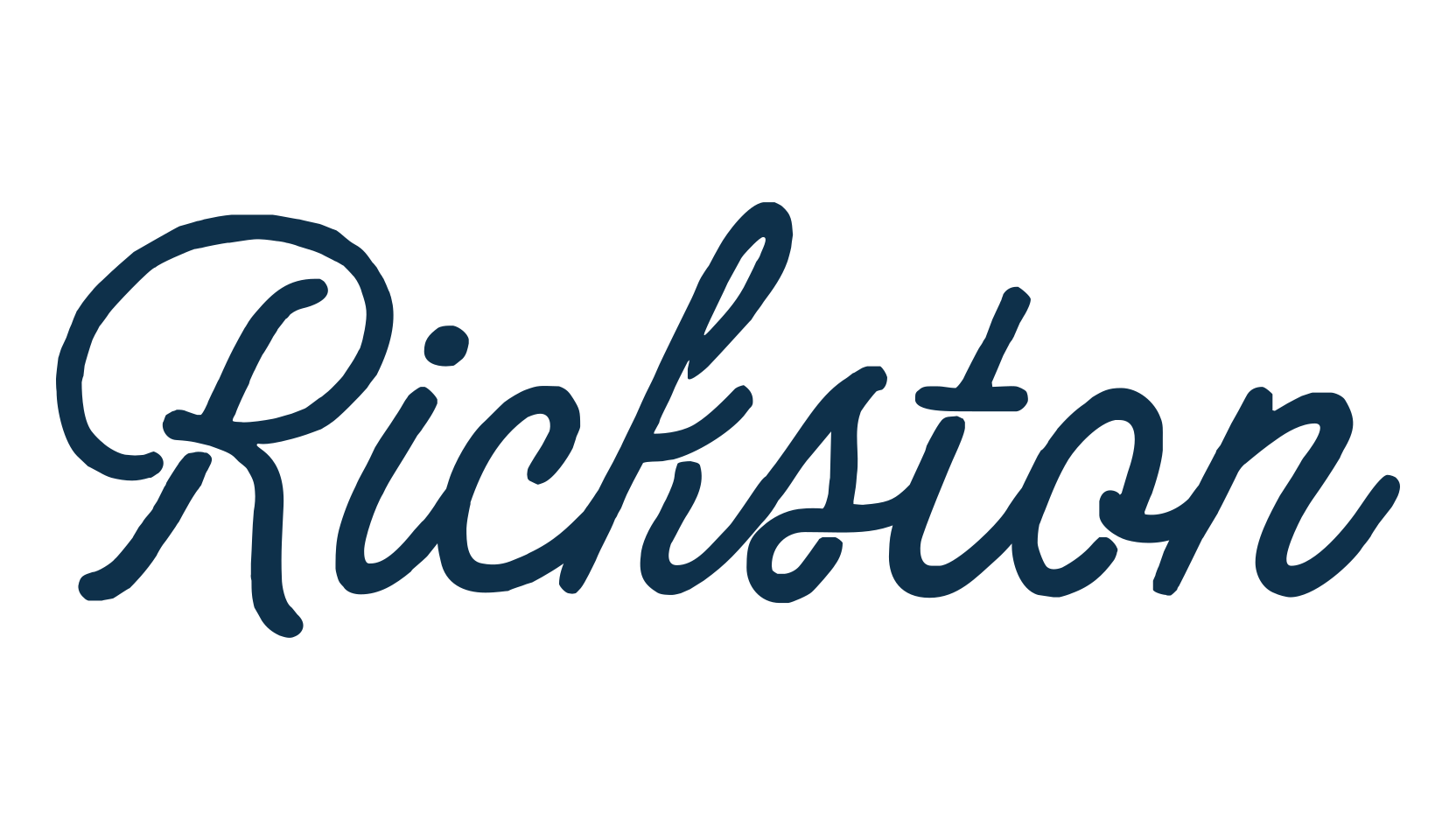 Rickston, display market font preview