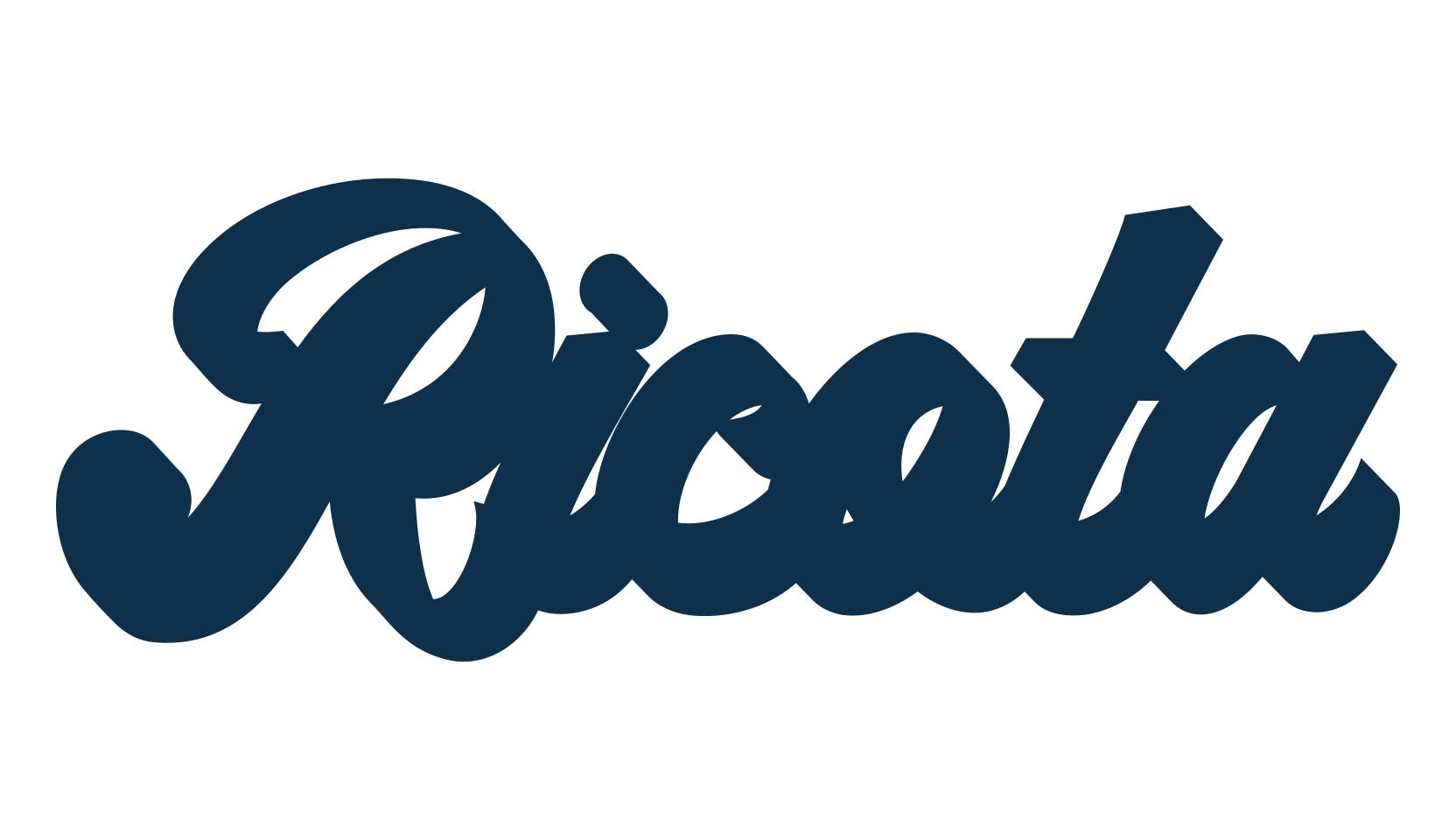 Ricota, old school font preview