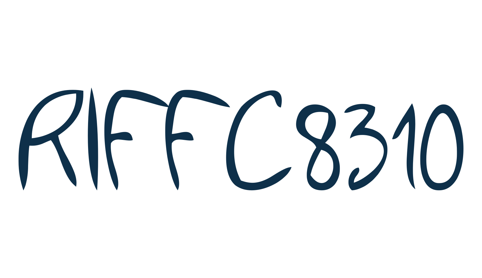 RIFFC8310, handwriting font preview