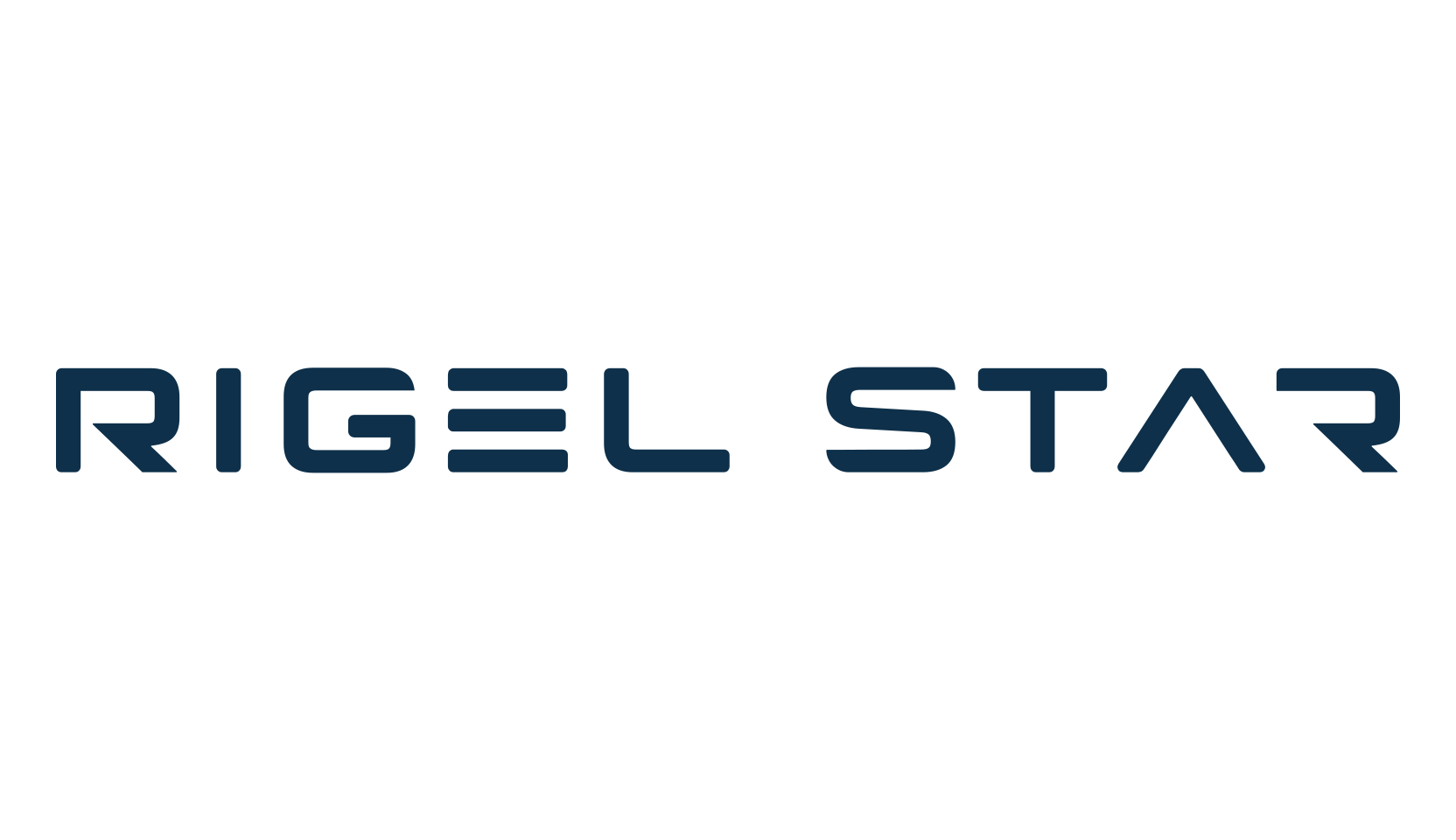 Rigel Star, techno sci-fi font preview