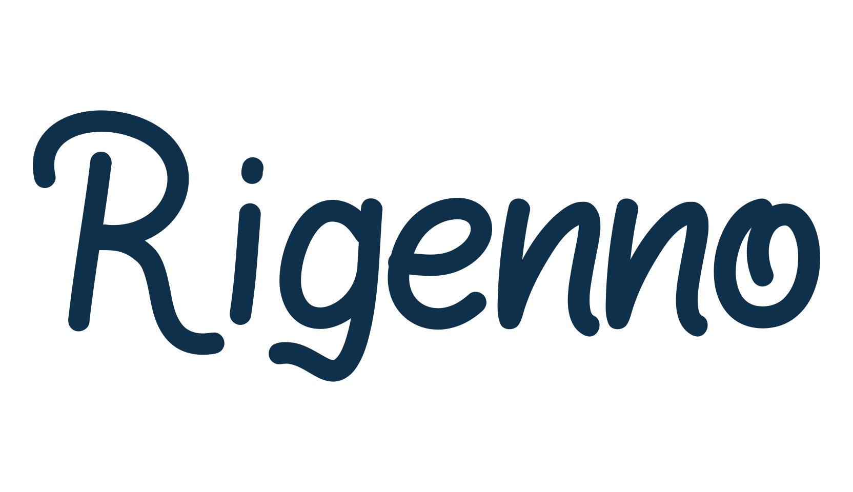 Rigenno, script handwritten fancy decorative calligraphy font preview