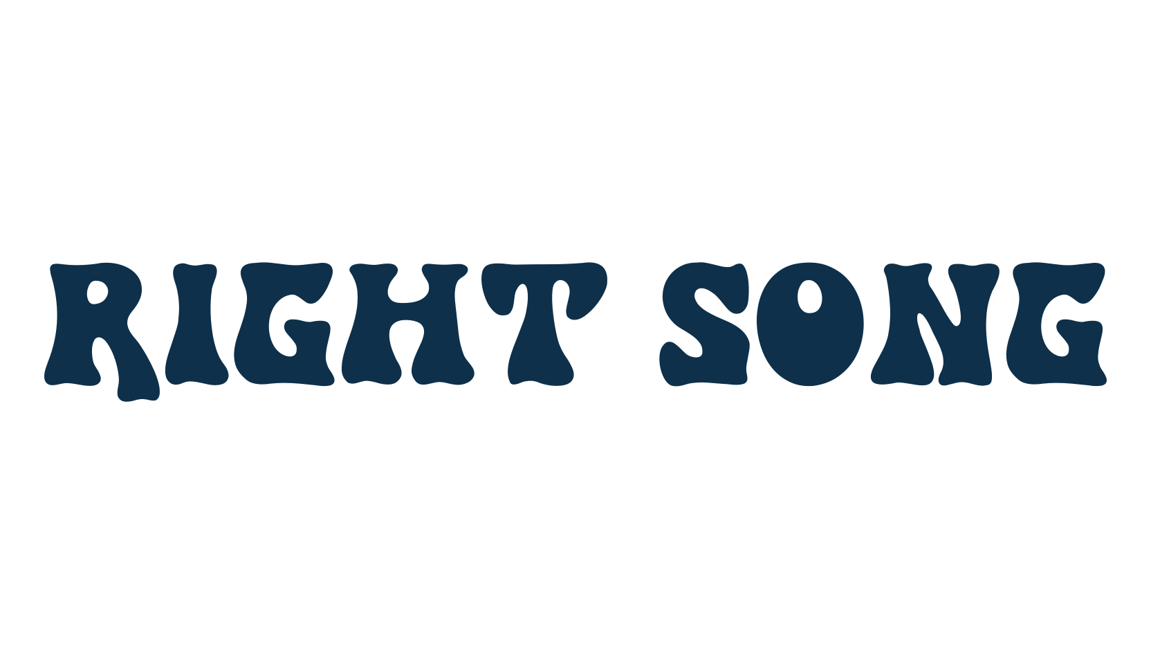 Right Song, fancy groovy decorative font preview