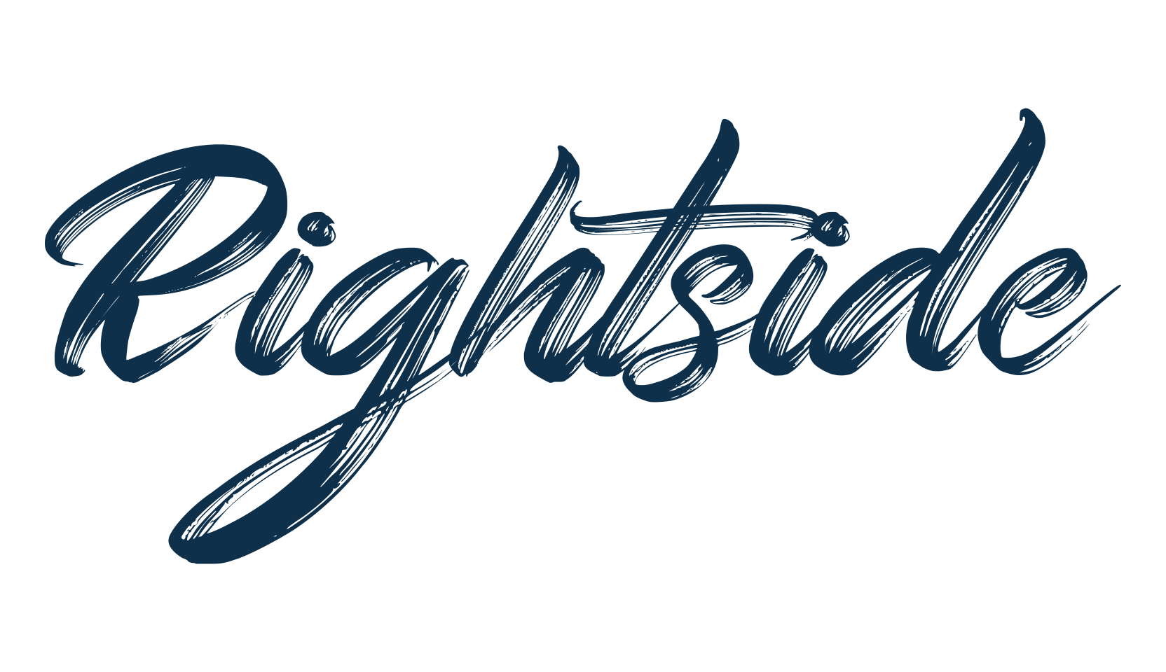 Rightside (rightside-2), script brush fancy decorative calligraphy font preview