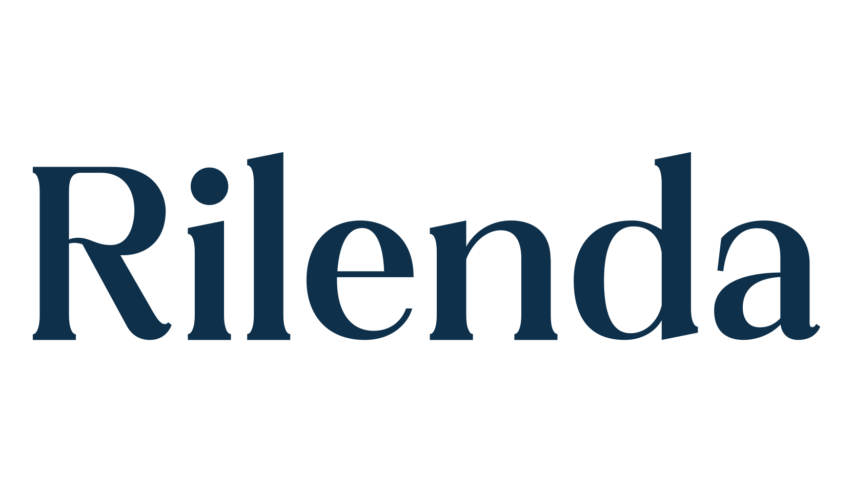 Rilenda, basic serif font preview