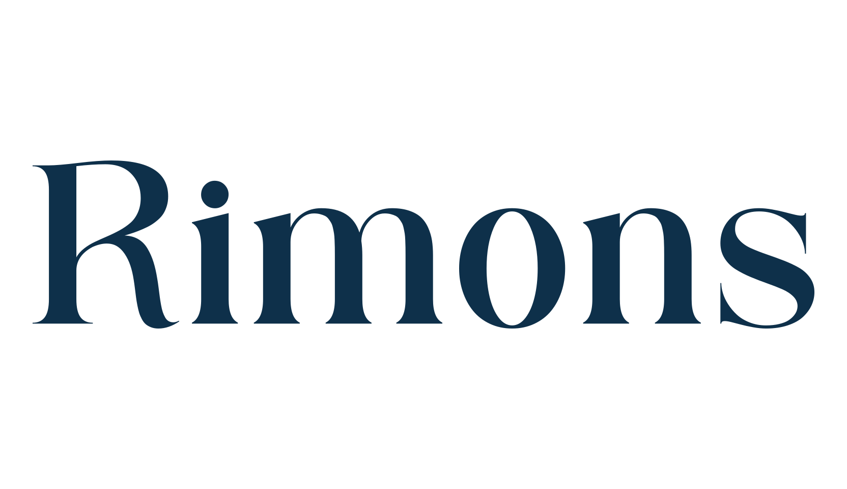 Rimons, serif font preview