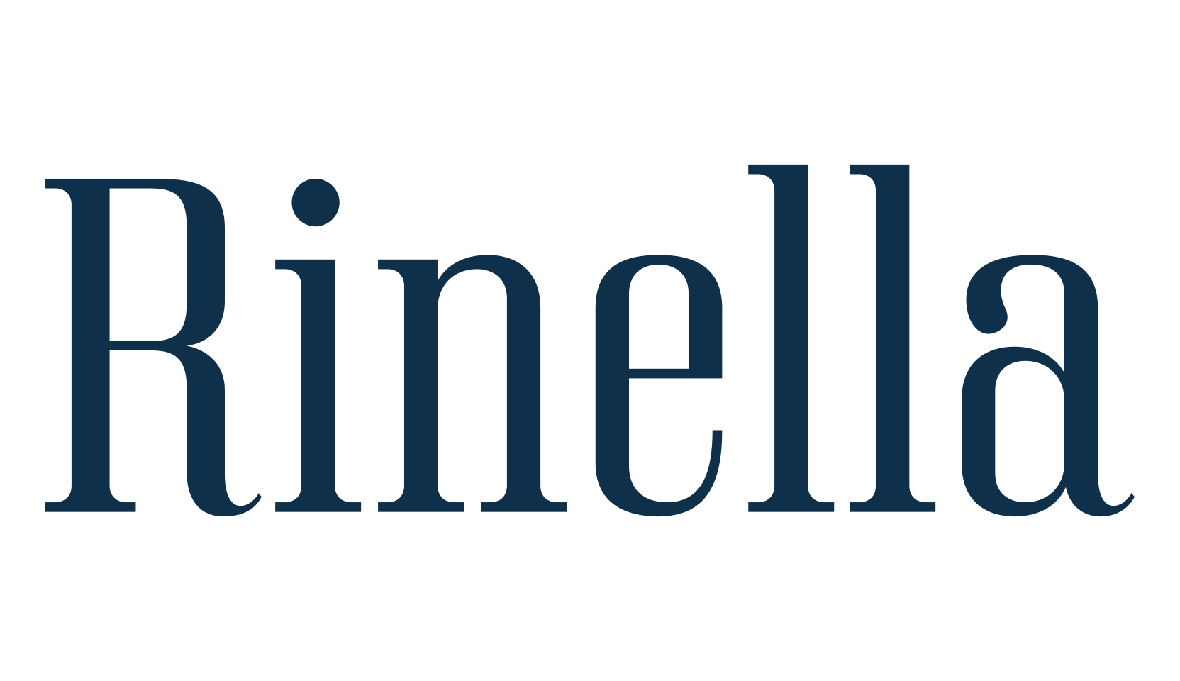 Rinella, serif font preview