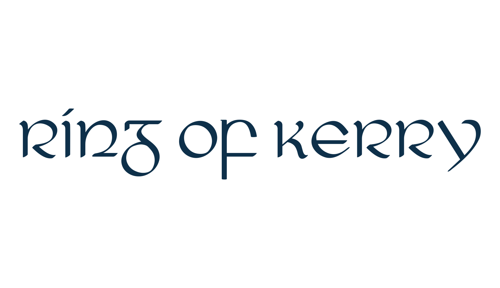 Ring of Kerry, celtic font preview