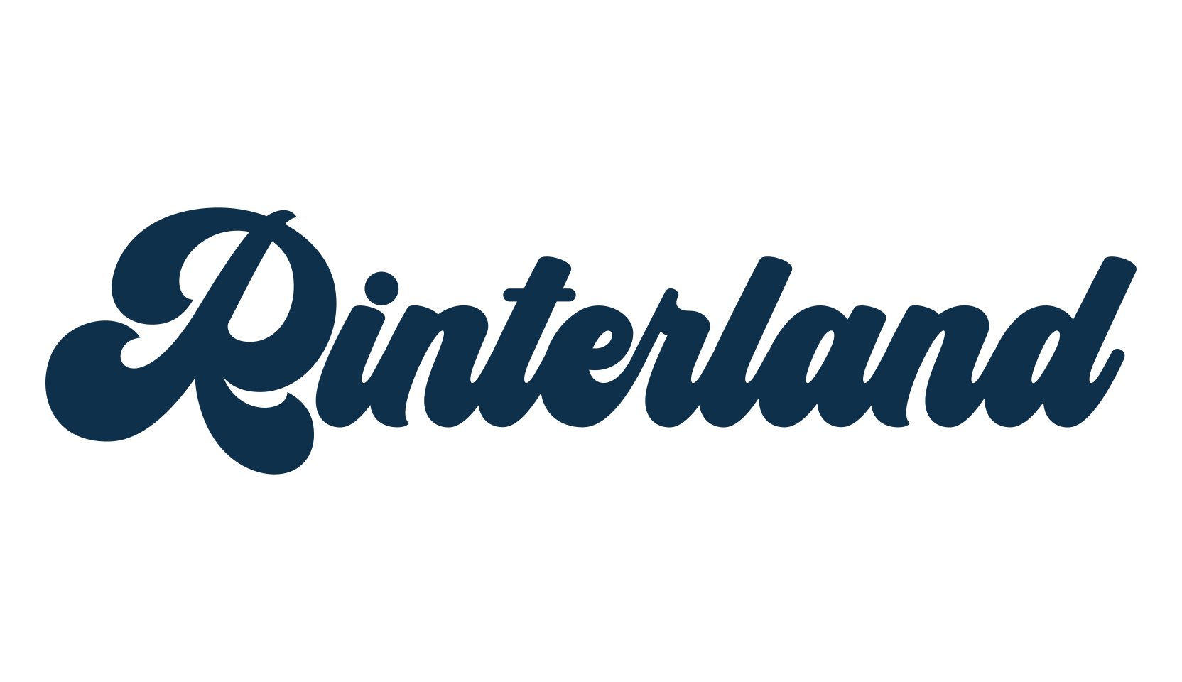 Rinterland, old school font preview