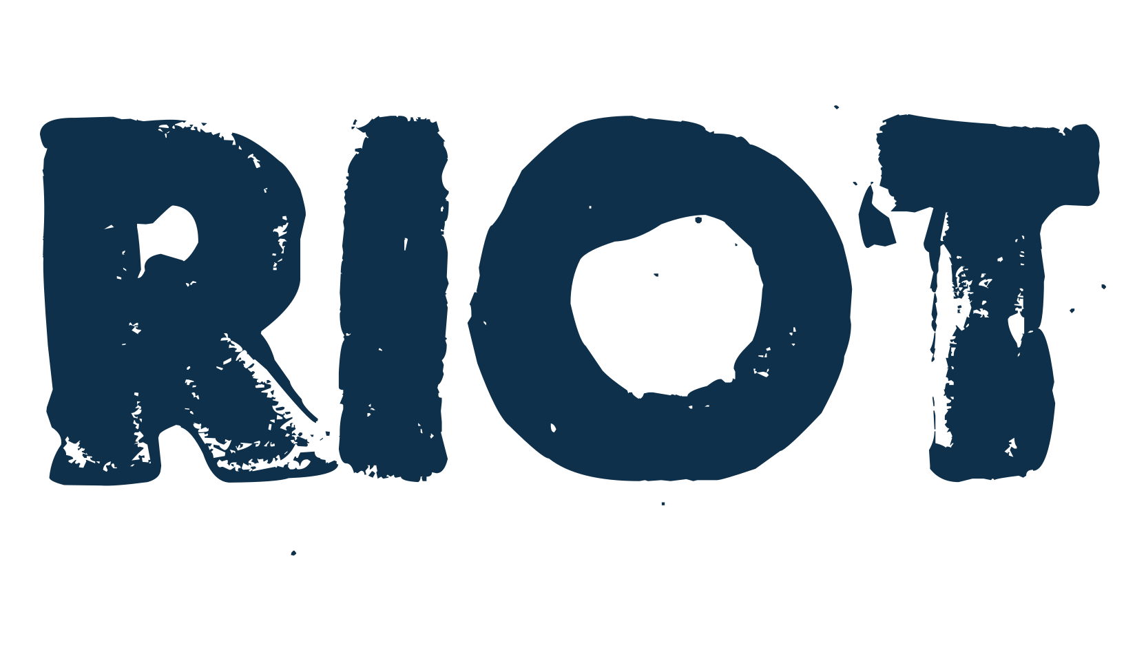 Riot, fancy destroy decorative font preview