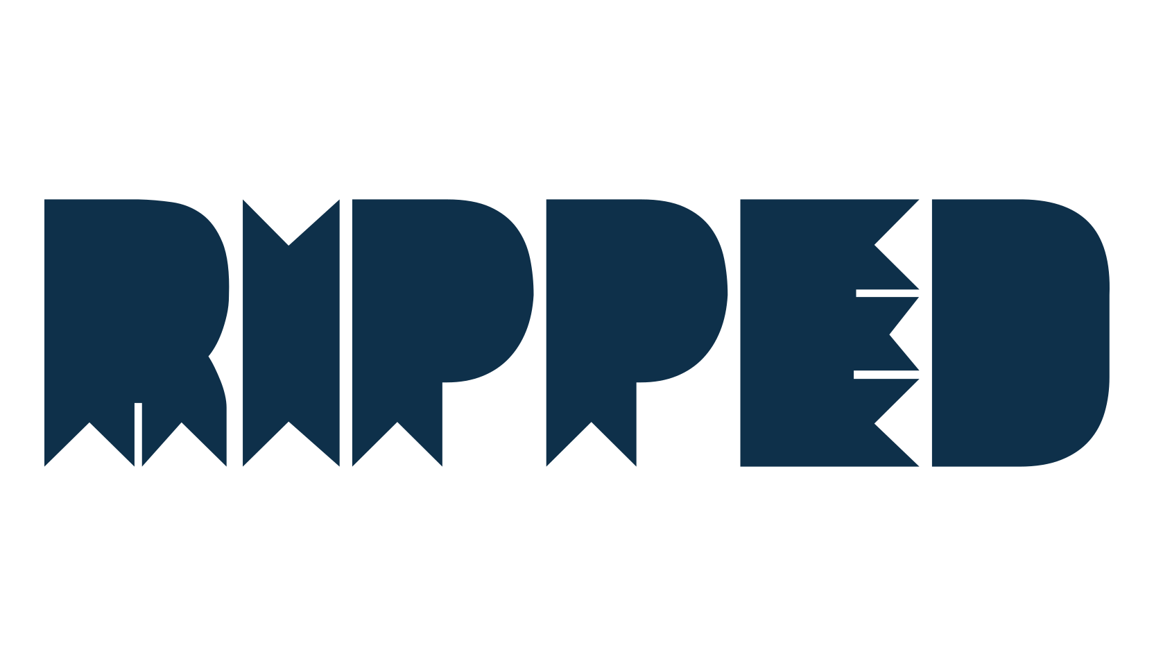 Ripped, fancy various decorative font preview