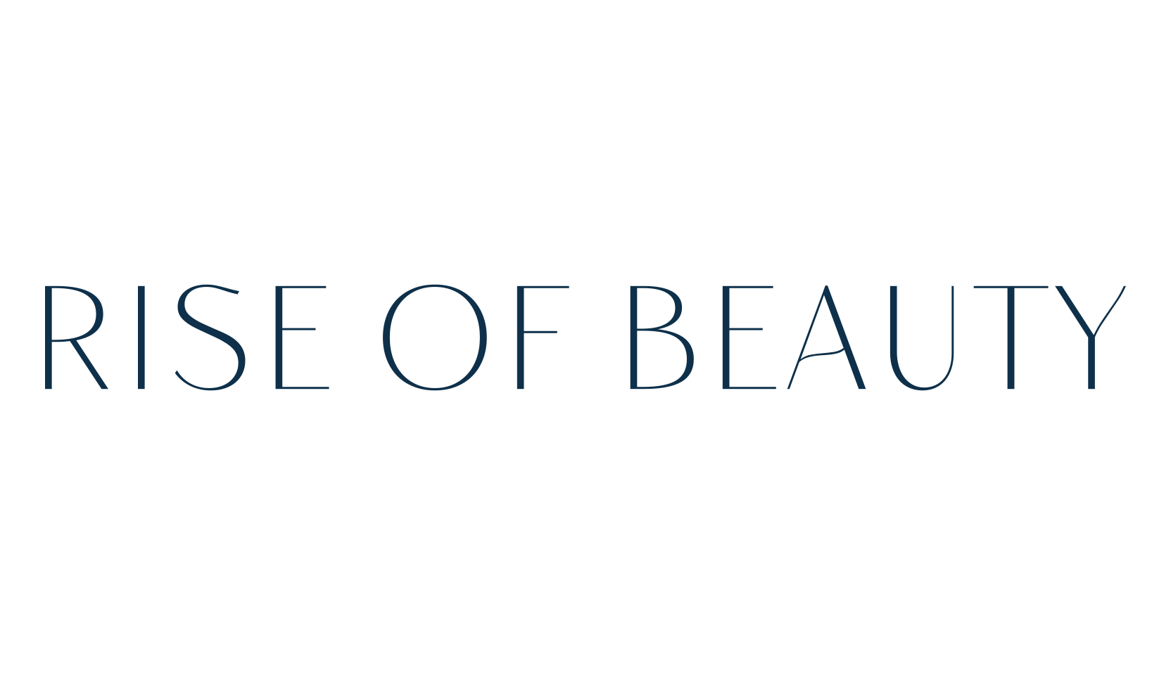 Rise of Beauty, sans serif font preview