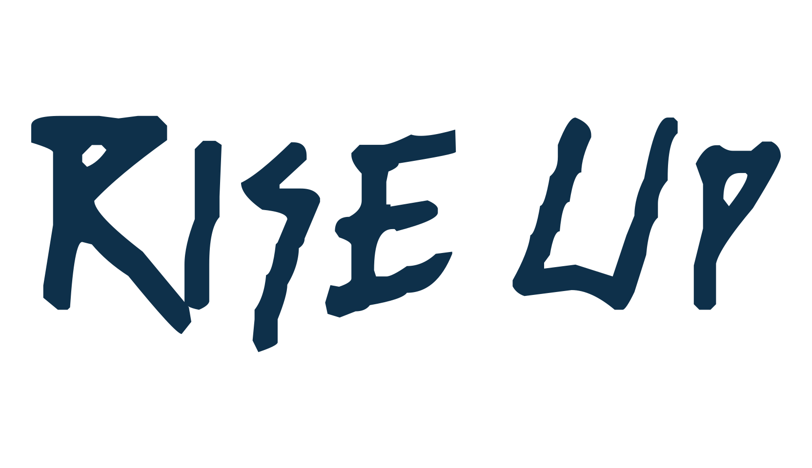Rise Up, fancy cartoon decorative comic font preview