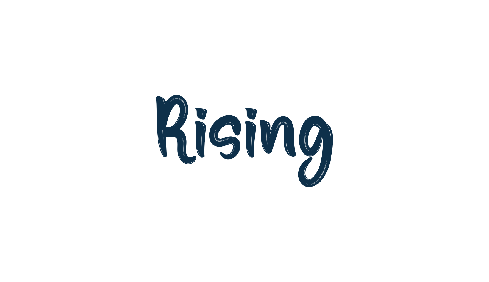 Rising (rising-2), script brush fancy decorative calligraphy font preview