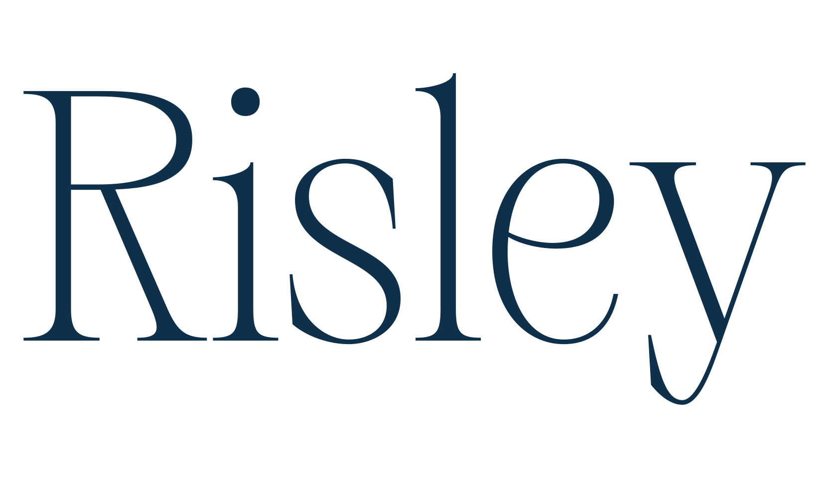 Risley, basic serif font preview