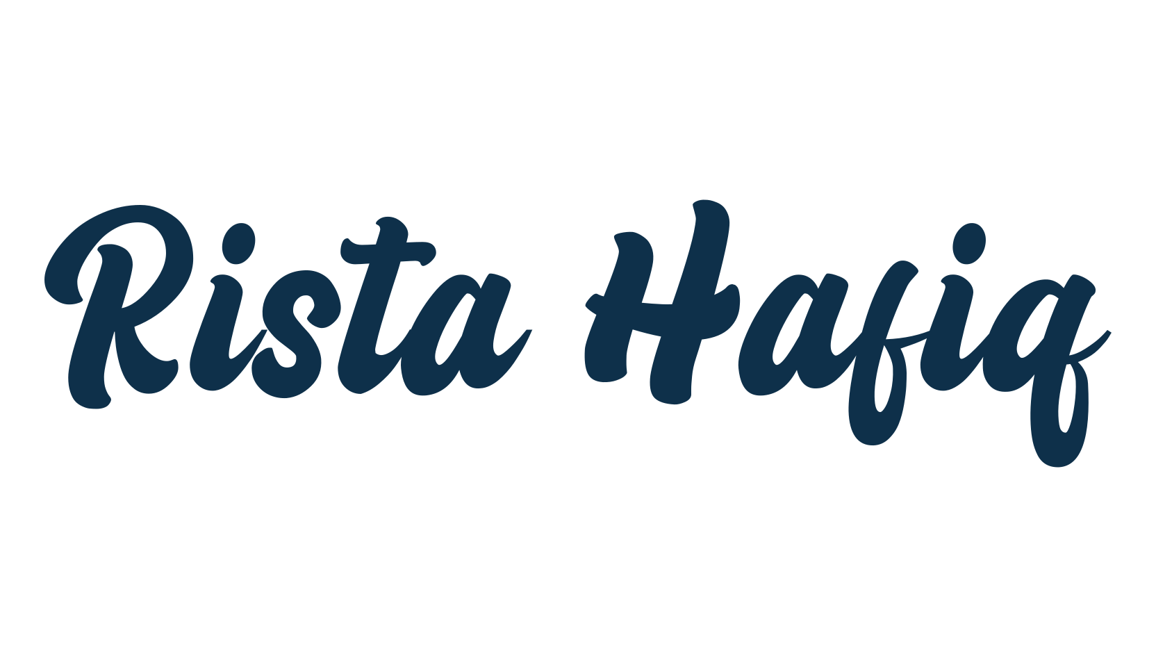 Rista Hafiq, display market font preview