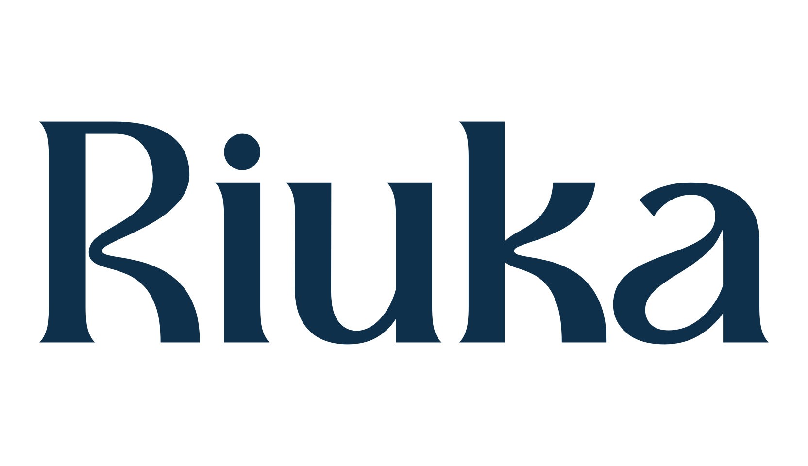 Riuka, basic serif font preview
