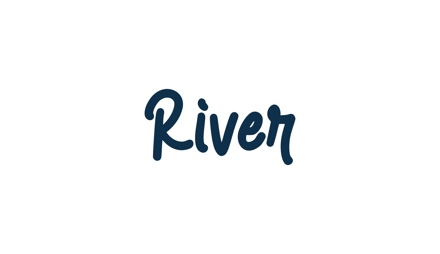 River, script handwritten fancy decorative calligraphy font preview
