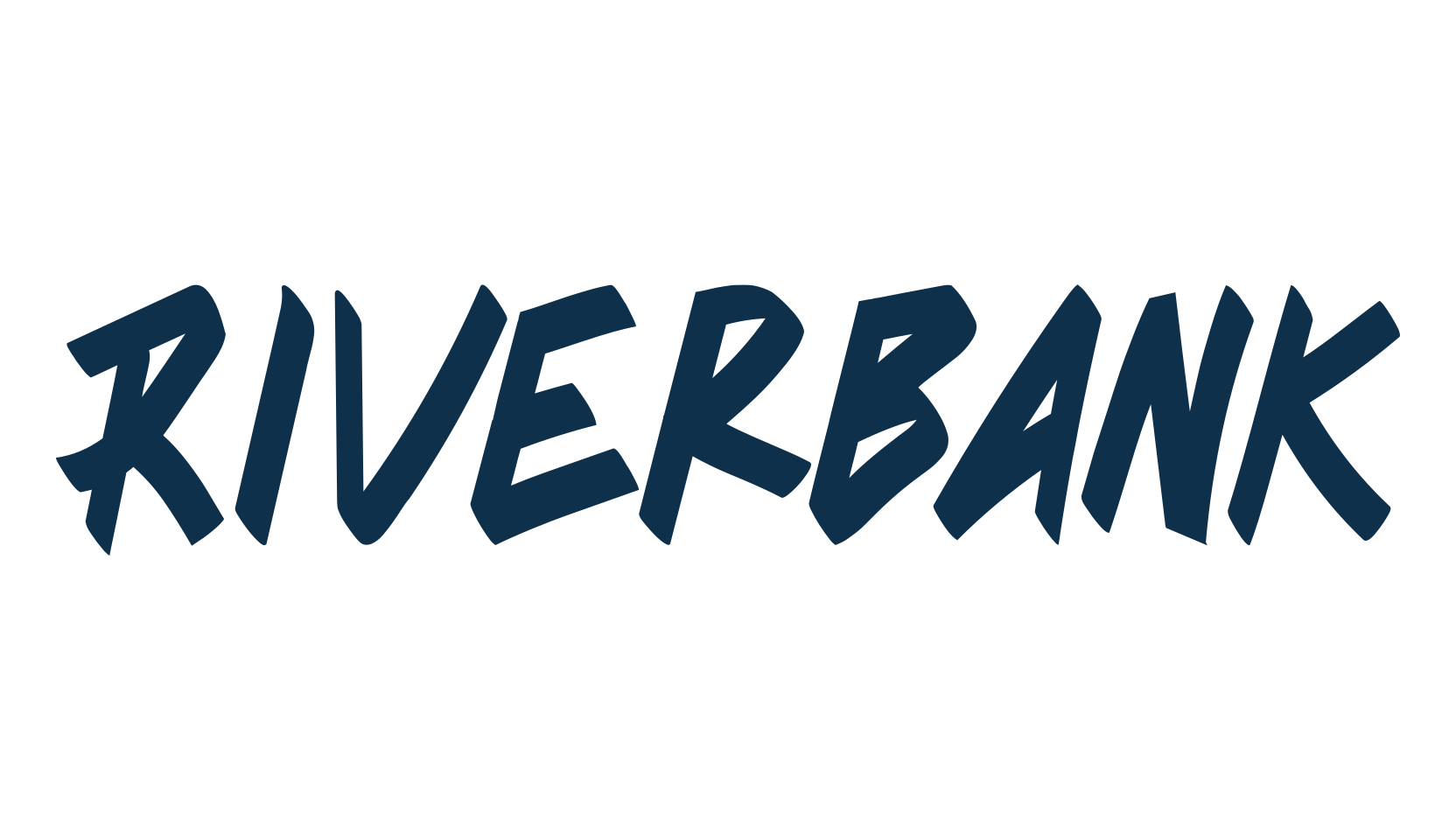 Riverbank, graffiti font preview