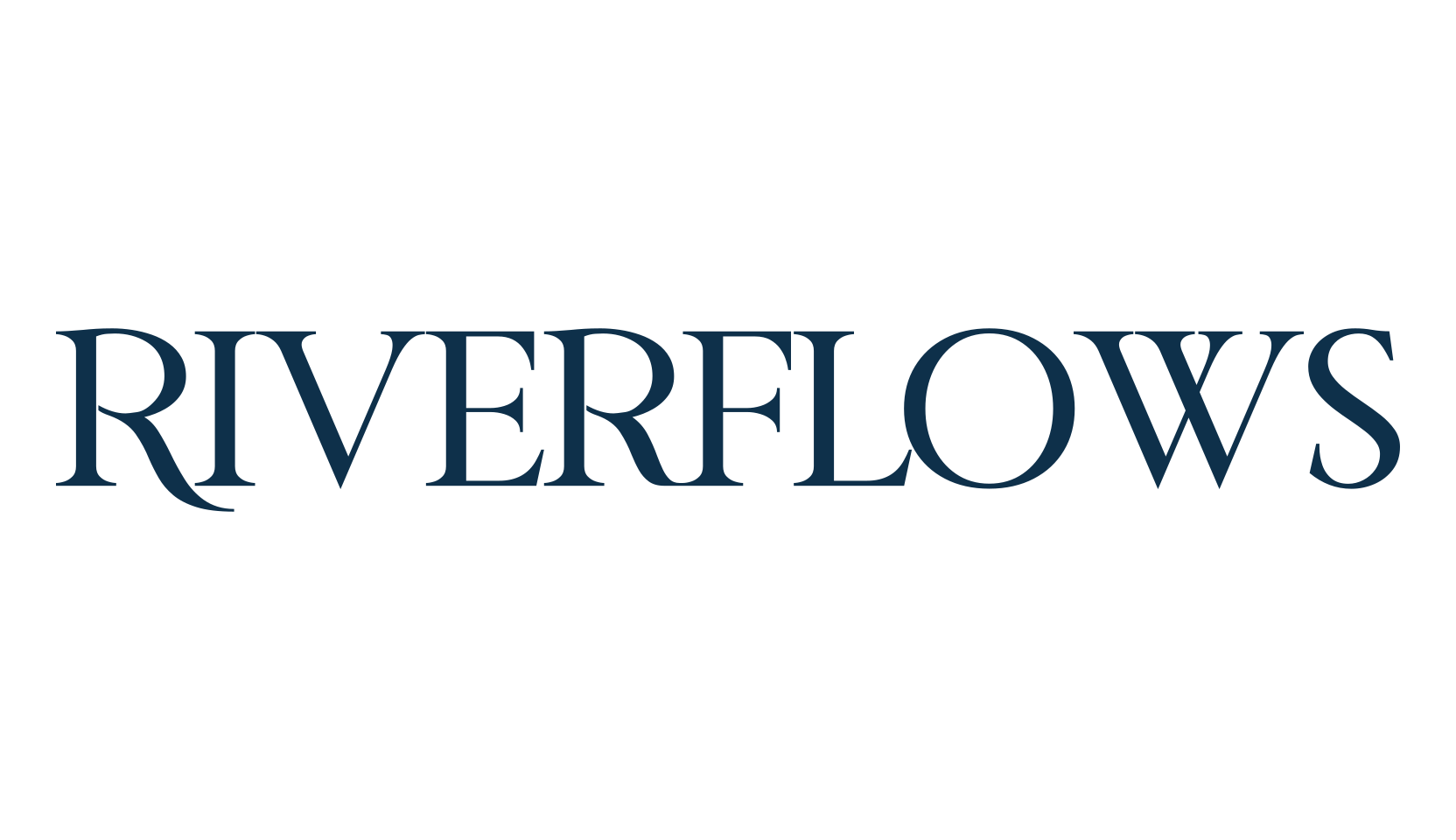 Riverflows, serif font preview
