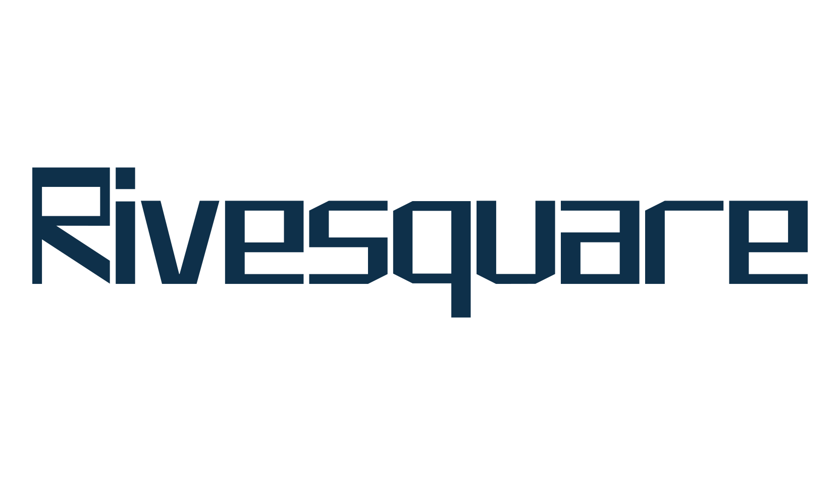 Rivesquare, techno square sci-fi font preview