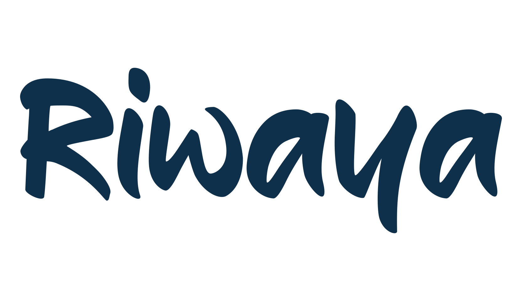 Riwaya, script brush fancy decorative calligraphy font preview