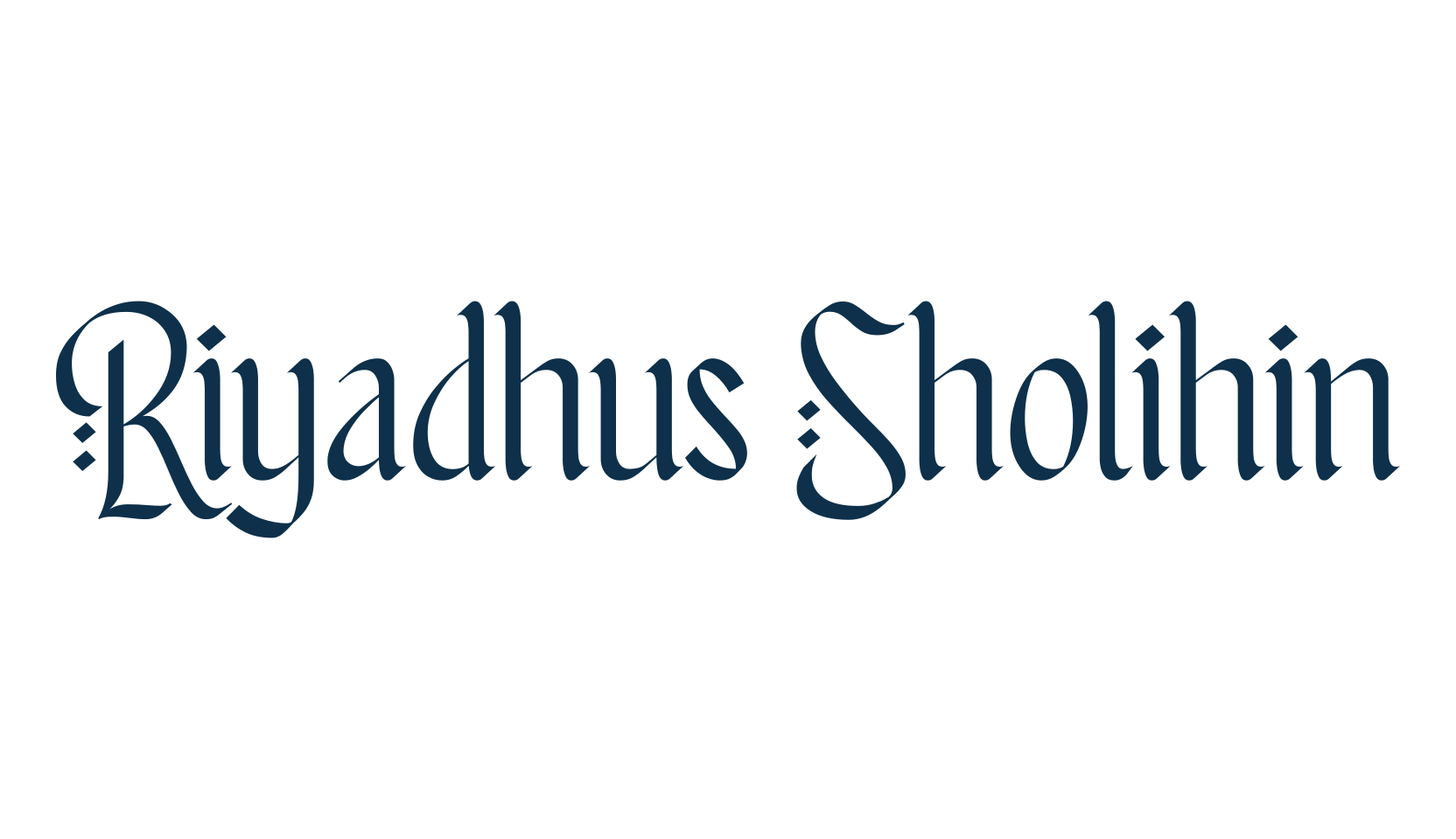 Riyadhus Sholihin, foreign look arabic font preview