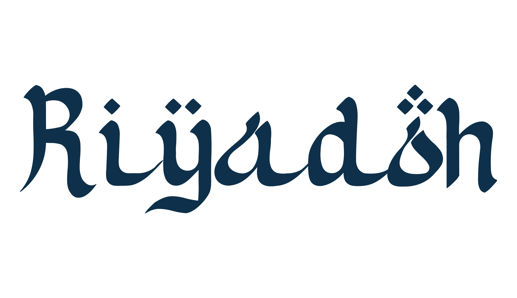 Riyadoh, arabic font preview