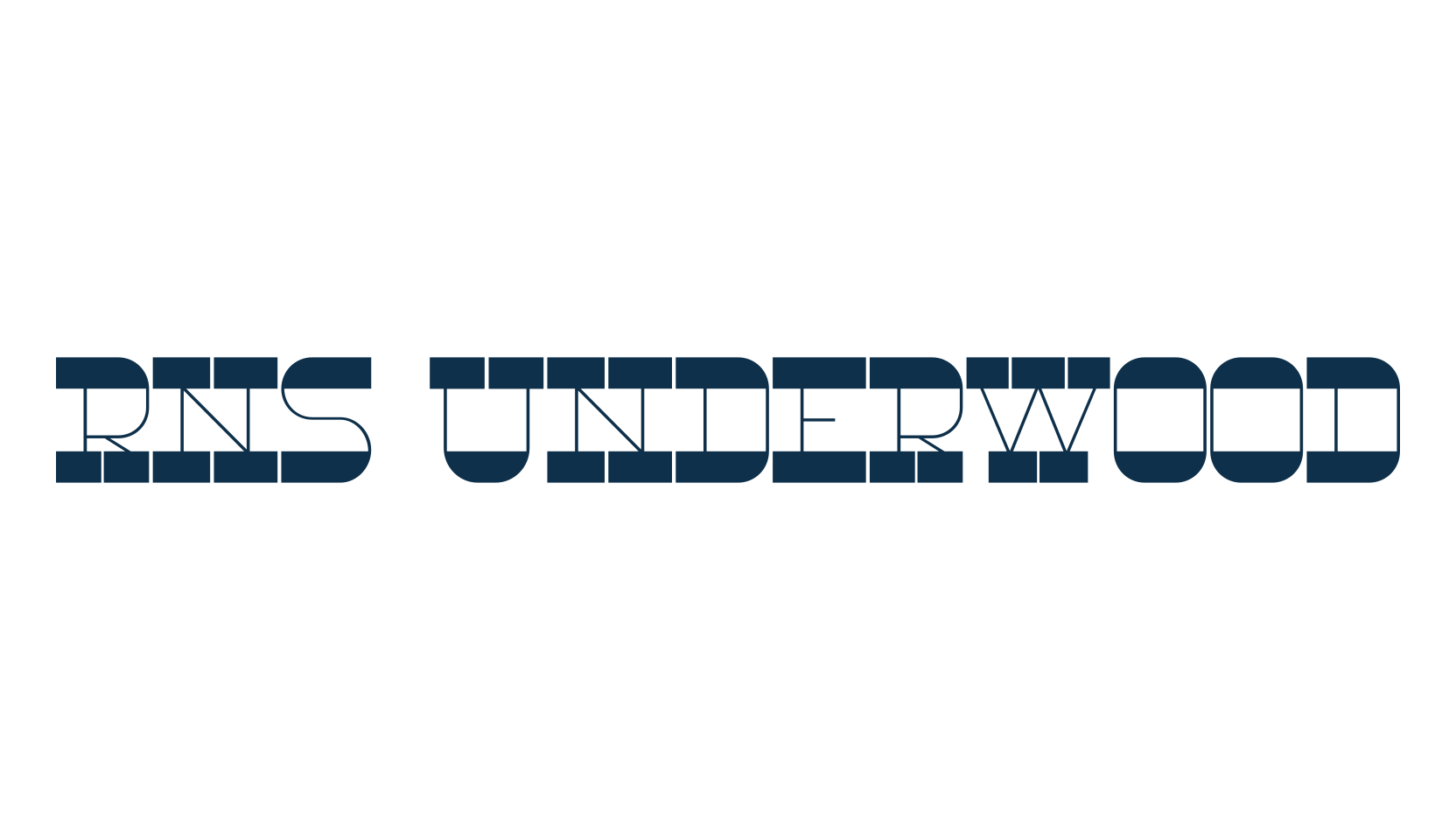 RNS Underwood, fancy western decorative font preview