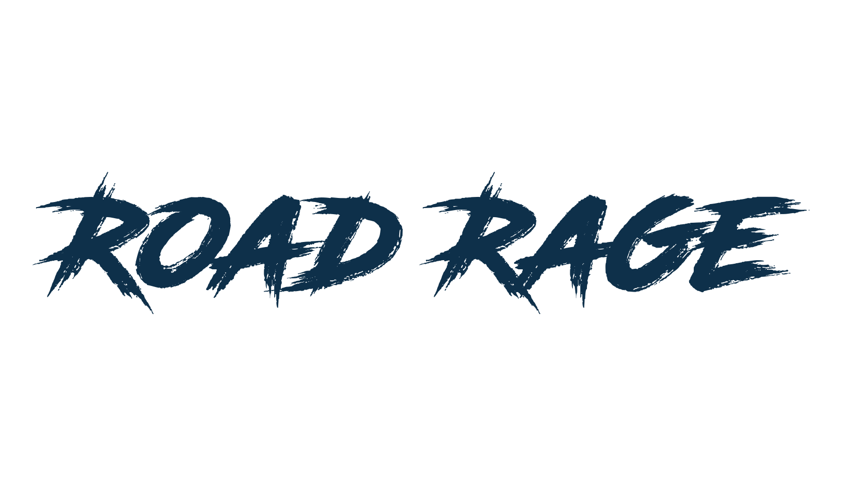 Road Rage, trash font preview