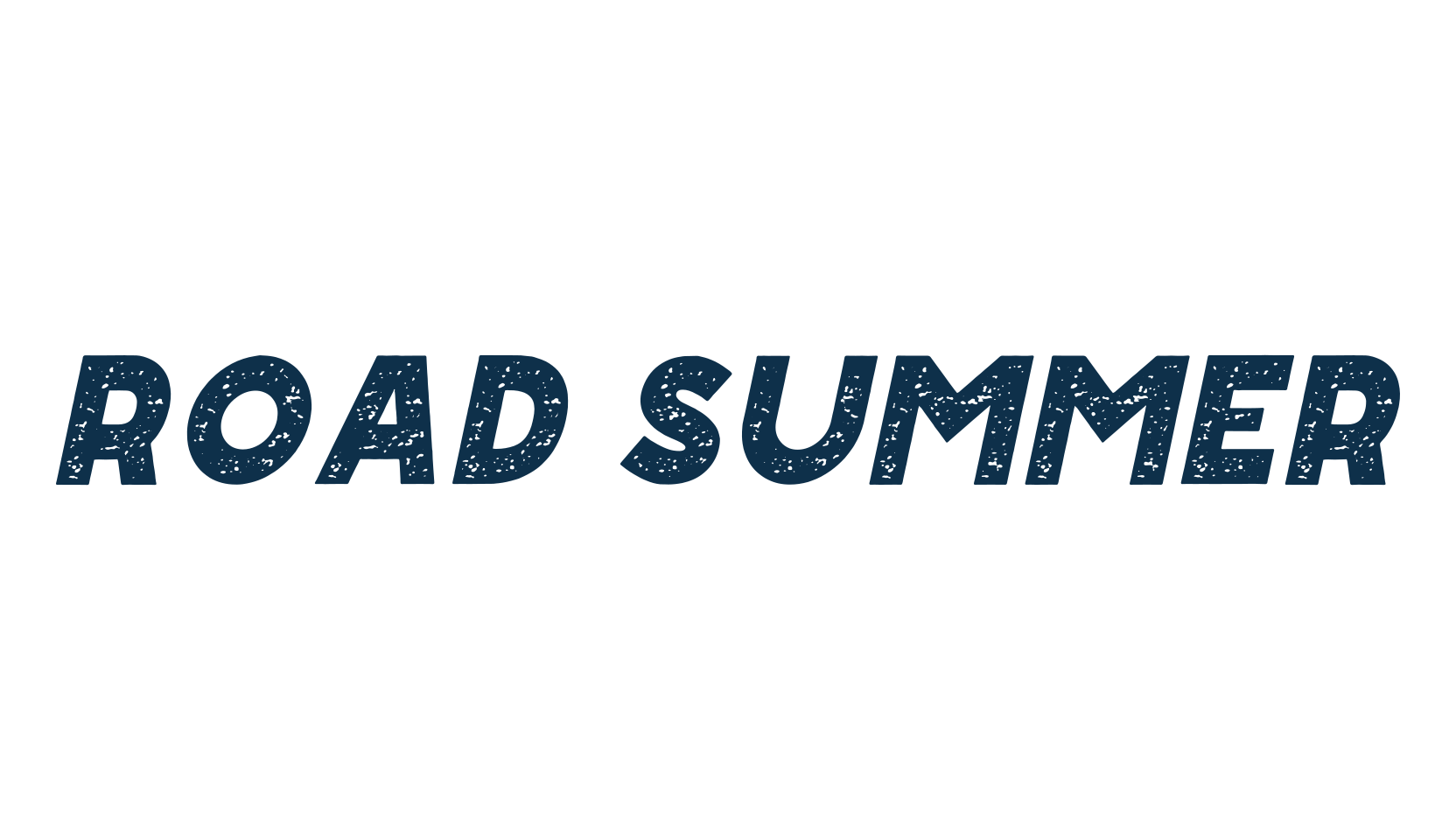 Road Summer, various font preview