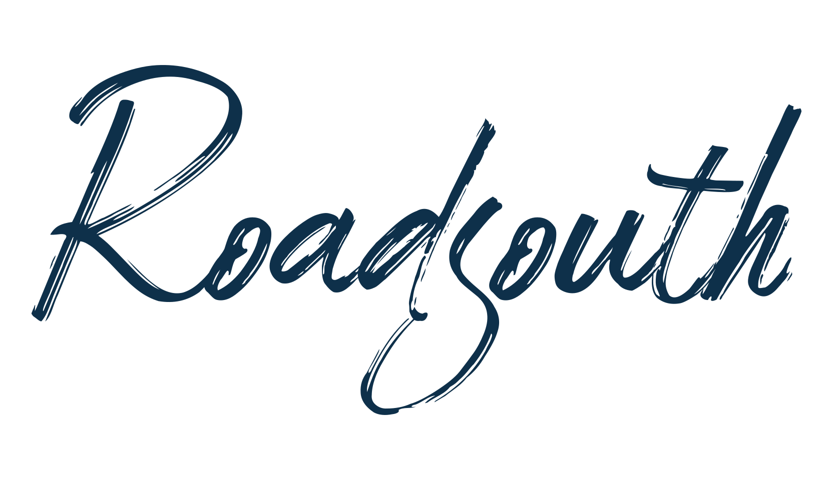 Roadsouth, brush font preview