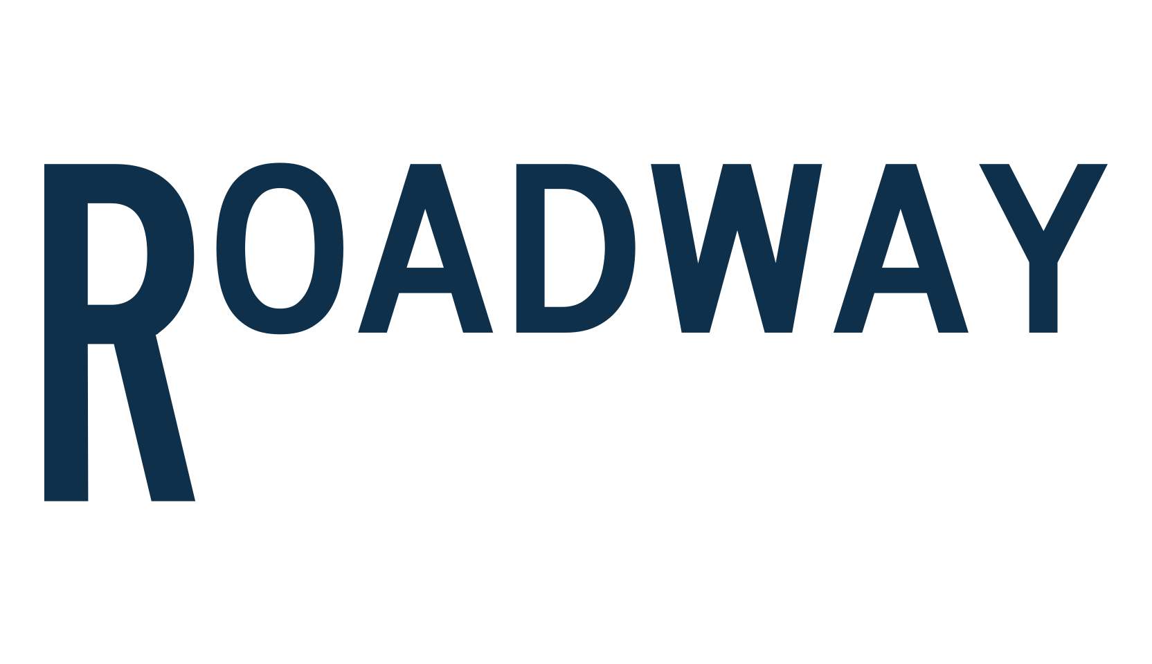 Roadway, basic sans serif font preview