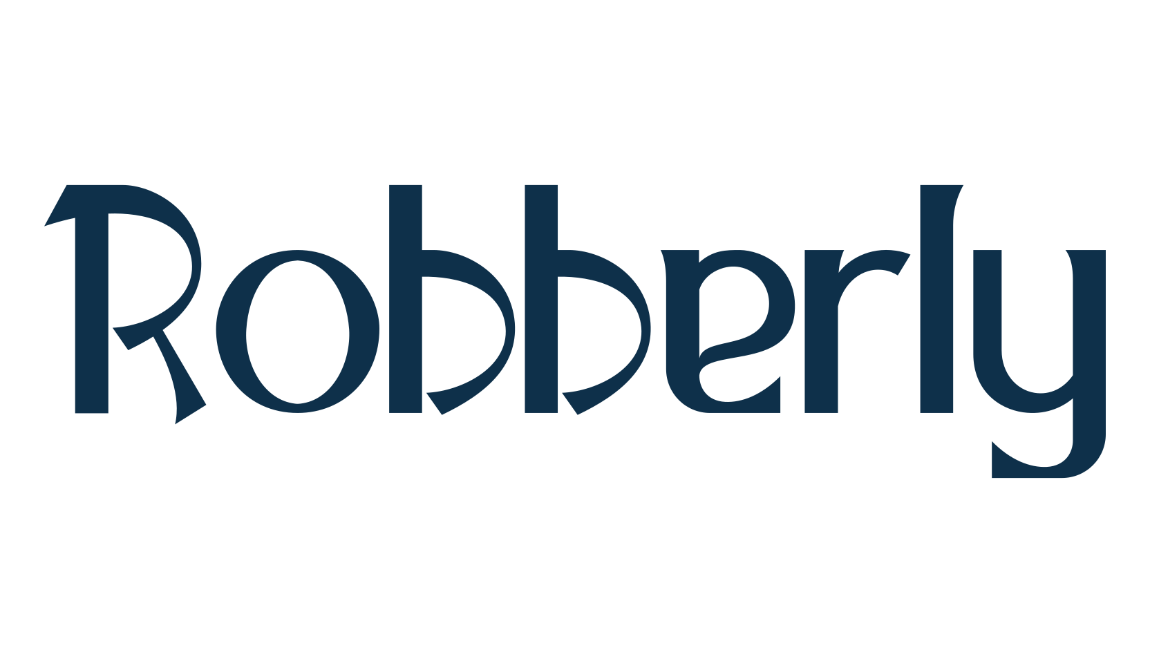 Robberly, fancy various decorative font preview
