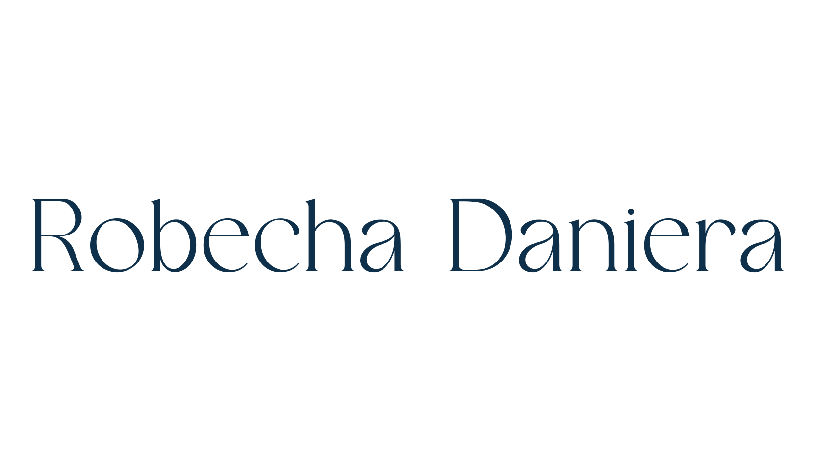 Robecha Daniera, basic serif font preview