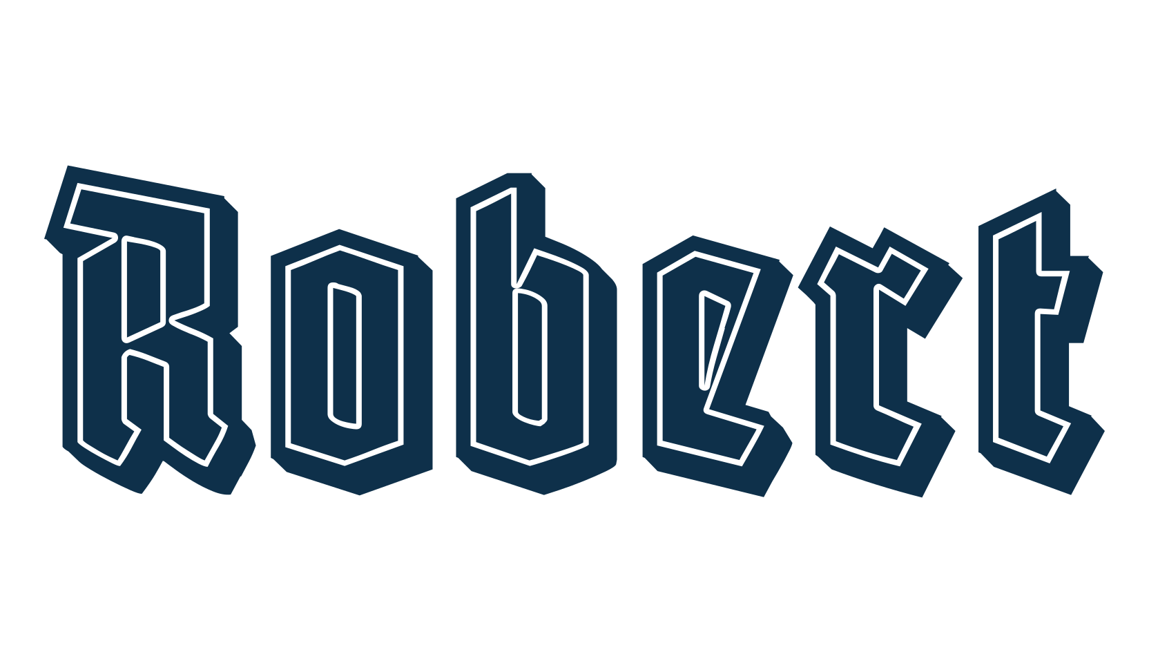 Robert, modern font preview